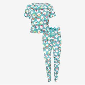 Posh Peanut Papa Noel Women’s Pajama Set - NEW with tags - Size 16/18 XXL
